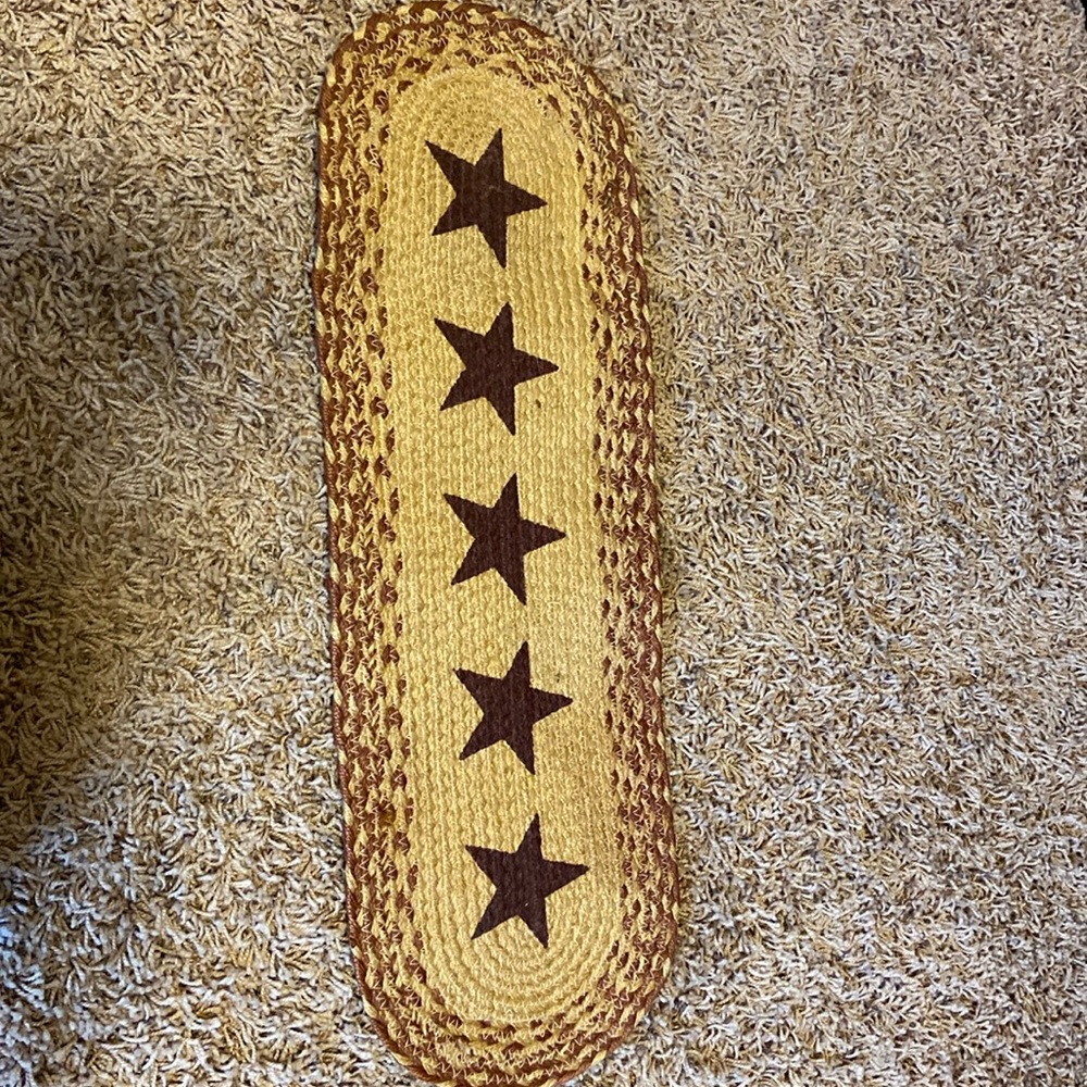 Jute table runner